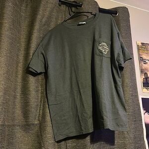 Harley Davidson Hanes Beefy Tag Vintage 2000s T-Shirt